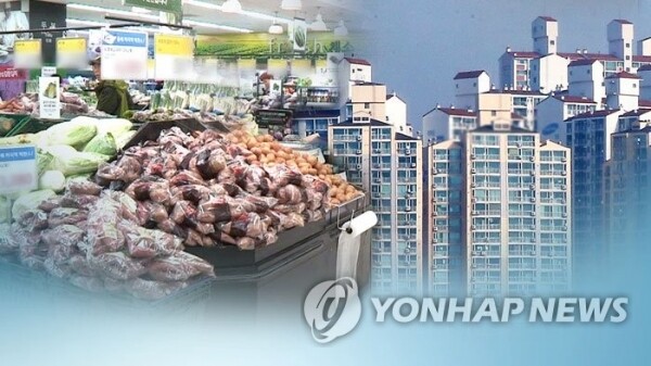 소비자심리지수(CCSI)가 두 달 연속으로 개선됐지만 경기를 비관적으로 바라보는 소비자가 여전히 우세한 것으로 드러났다. [그래픽= 연합뉴스]