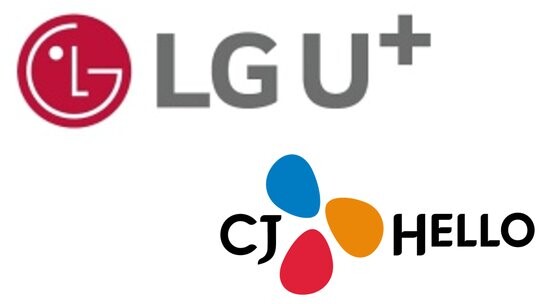 [사진= LG유플러스, CJ헬로 로고]