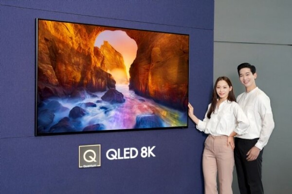 삼성전자 2019년형 'QLED TV'. [제공=삼성전자]
