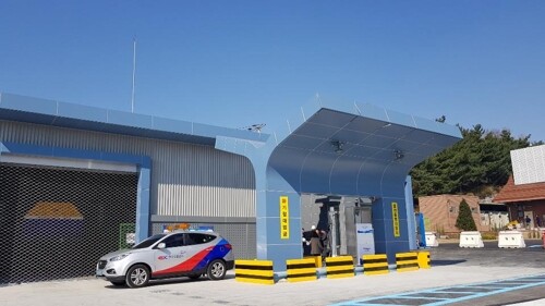 국내에 있는 수소충전소 모습. [사진 = 연합뉴스]