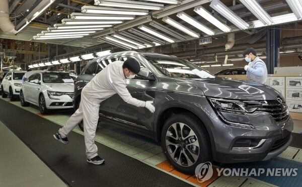 르노삼성자동차 부산공장. [사진 = 연합뉴스]