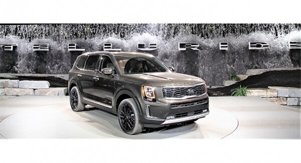 기아자동차의 북미 전용 대형 SUV 텔루라이드. [사진= 기아자동차 제공]