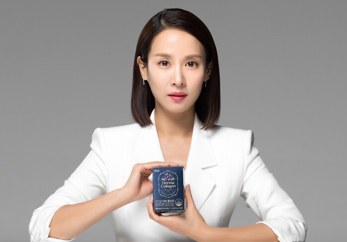 농심 라이필 더마 콜라겐 모델 조여정.(사진=농심)