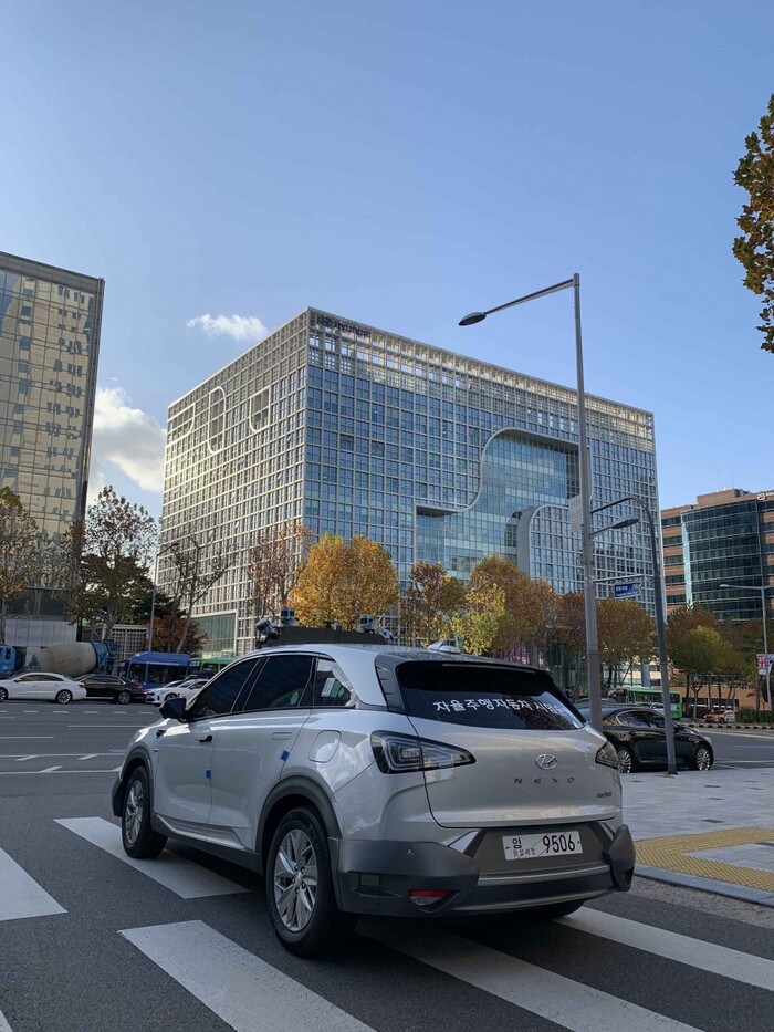 현대차 자율주행 차량.(사진=현대자동차그룹)