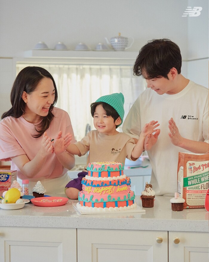 ‘뉴발란스 키즈 X 제로퍼제로’ 컬래버레이션 상품.(사진=이랜드월드)