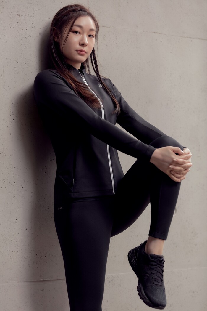 뉴발란스 우먼스 전속모델 김연아 화보컷.(사진=이랜드그룹)
