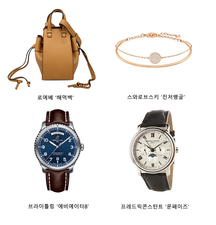 신라면세점, 면세 재고상품 3차 판매 제품.(사진=신라면세점)