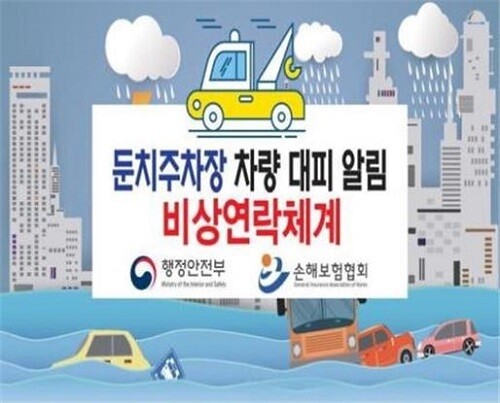 네이버 밴드(BAND) 활용한 비상대응체계 예시.(사진=손해보험협회)