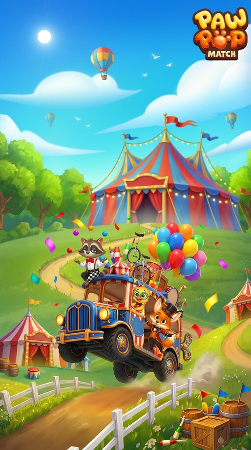 컴투스홀딩스, 파우팝 매치 미국 및 ...