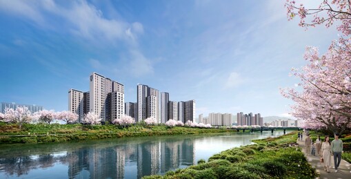 코오롱글로벌, ‘상주북천 하늘채 파크...