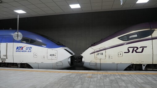 에스알, SRT-KTX 시범 중련운행...