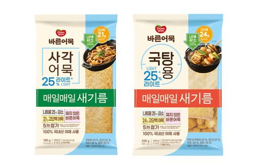 “짜지 않게 더 건강하게” 동원F&B...