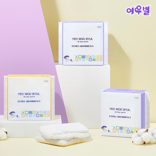 여우별, ‘올데이’ 라인 생리대 출시...
