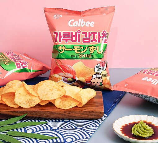 해태제과, ‘초밥 감자칩’ 선봬…연어...