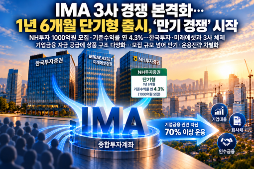 IMA 3사 경쟁 본격화…1년 6개월...