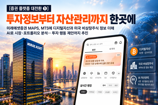 [증권 플랫폼 대전환 ①] 미래에셋증...